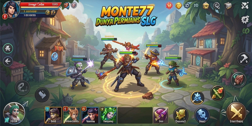 Tangkapan layar dari gameplay menarik dalam MONTE77 yang penuh strategi.