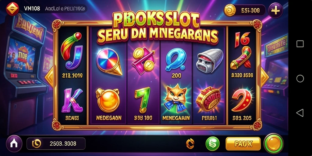 Tampilan gameplay Slot yang menegangkan dan memikat dari VM108.